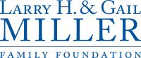 larry h.   gail miller family foundation primary logo clr blue