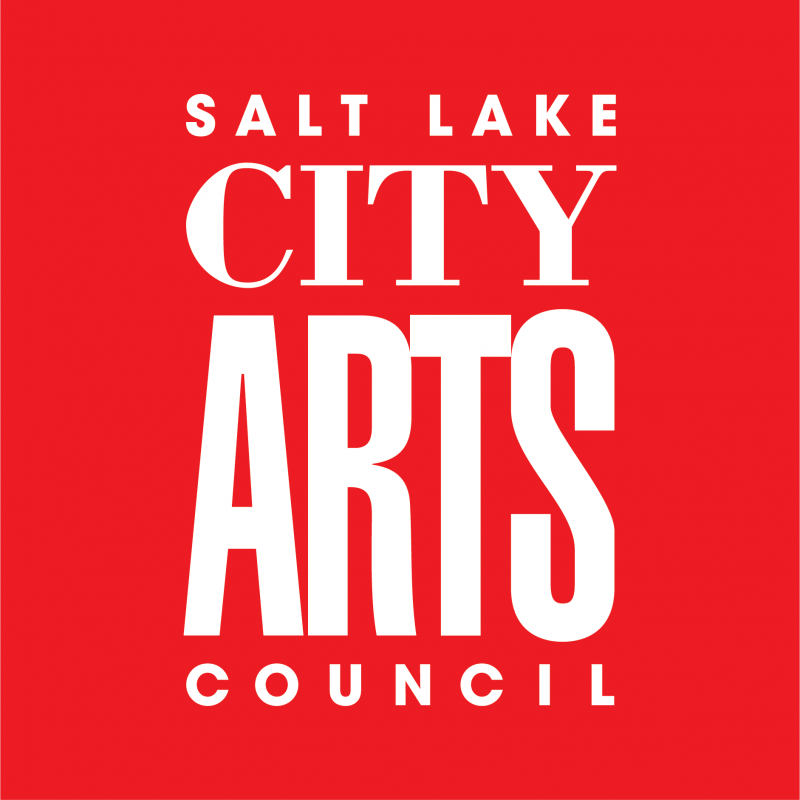 Salt Lake City Arts Council logo in red 800x800